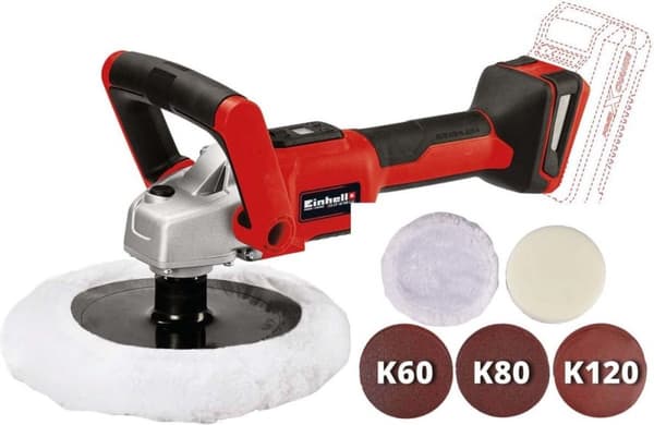 Einhell Akku polermaskine CE-CP 18/180 Li E-Solo 18 V