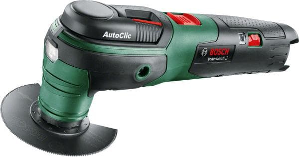 Bosch UniversalMulti 12 Multitool - Separat krop (leveres uden 12 V batteri og oplader)