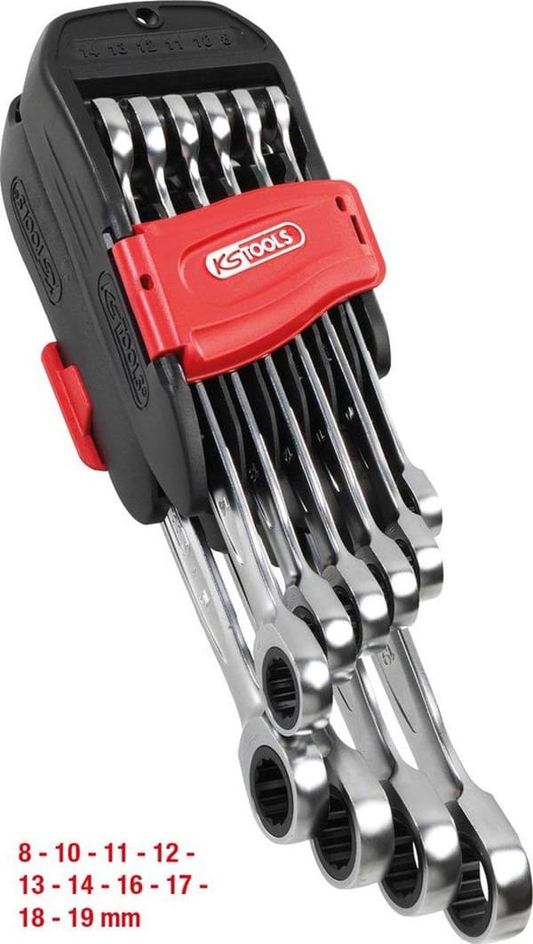 KS Tools 503.4250 GEARplus Skraldekombinøglesæt, 10 stk.