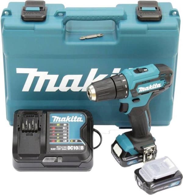 Makita Akkuporakone/ruuvimeisseli DF333DSAE 10.8V sis. 2 x 2,0 Ah akkua ja säilytyskotelo