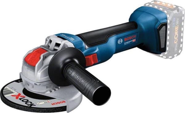 Bosch GWX 18V-10 18V Li-Ion batteri X-LOCK vinkelslipkropp - 125 mm - borstlös