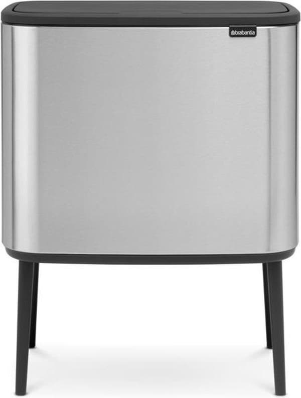 Brabantia Bo Touch Bin 36 litran teräs sormenjälkitiivis - Ruostumaton teräs -