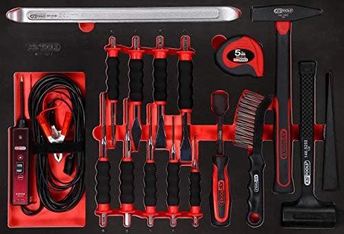 KS Tools 811.1017 PERFORMANCEplus Værktøjssæt 17 stykker hammer og mejsel