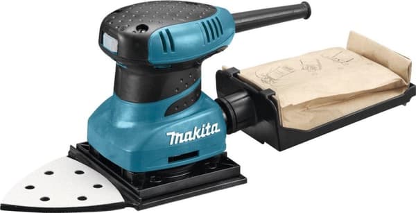 Makita BO4565K Orbitalsliber - 200 W - 112 x 190 mm slibeflade