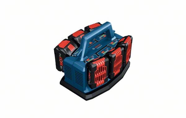 Bosch GAL 18V6-80 Professional - Batteriladdare - 8 A - 6 utgångsportar (1600A01U9L)