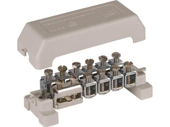 Potentialudligningsskinne K12 10Ledere 2,5-95 mm² Med Dæksel