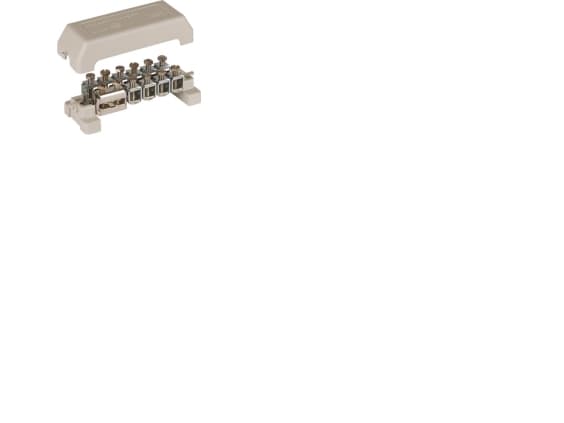 Potentialudligningsskinne K12 10Ledere 2,5-95 mm² Med Dæksel