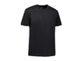 Miniatyrbild 1 av 2: ID IDENTITY T-shirt T-TIME® med rund hals, fire-lags halsrib og nakke- og skulderbånd. Sort Størrelse XL