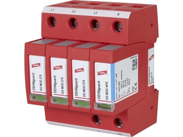 Transienttisuojaus Raskas virta DehnGuard M TT 275