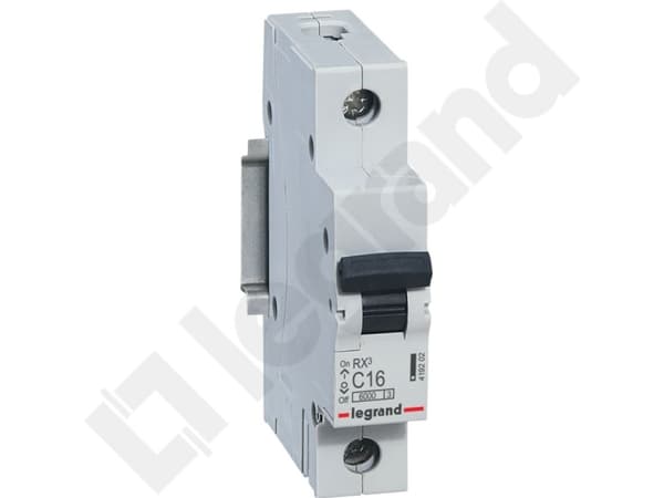 Automatsikring RX3 C 16A 1P, 1M, 6kA