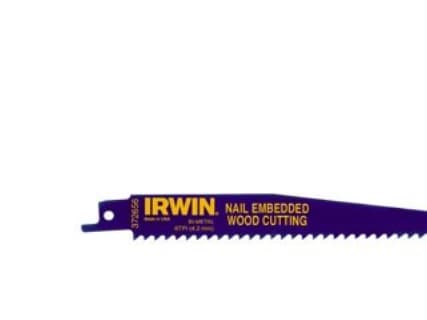 Irwin bajonettsågblad för trä med spik, 225 mm