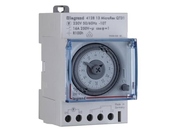 Kontaktur MicroRex3 QT31 analog døgn 230V