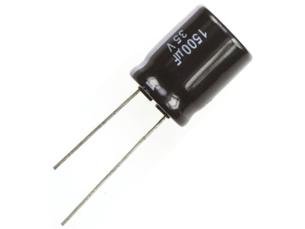 Panasonic EEUFR1V152S Elektrolytkondensator med radial tråd 7.5 mm 1500 µF 35 V/DC 20 % (Ø x H) 16 mm x 20 mm 1 stk