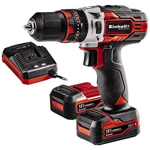 Einhell TE-CD 12/1 Li-i (2x2,0Ah) akku slagboremaskine 12 V 2000 mAh Li-Ion inkl. 2. batteri (4513890)
