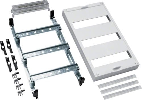 Hager UD31B4. Farve på produkt: Hvid, Antal produkter inkluderet: 1 stk(er), Kompatibilitet: Hager univers N. Bredde: 450 mm, Dybde: 125 mm, Højde: 25