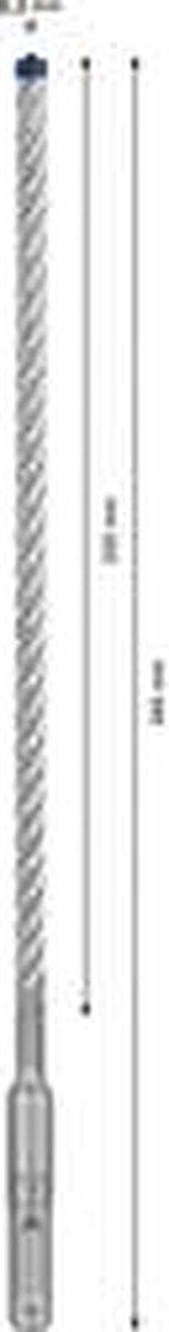 Bosch 2608900165 EXPERT SDS plus-7X borehammer - 6,5 x 200 x 265 mm (10 stk)