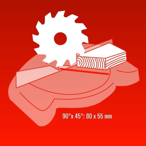 Einhell jiirisaha 1600 W - Ø210 mm