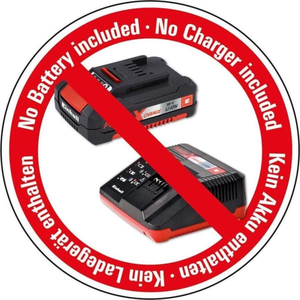 Einhell-akkumoottorisaha 18 V - Power X Change - Löysä runko (toimitetaan ilman akkua ja laturia)