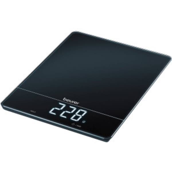 Beurer KS 34 Köksvåg digital Vägningsområde=15 kg Svart 200 x 263 x 20