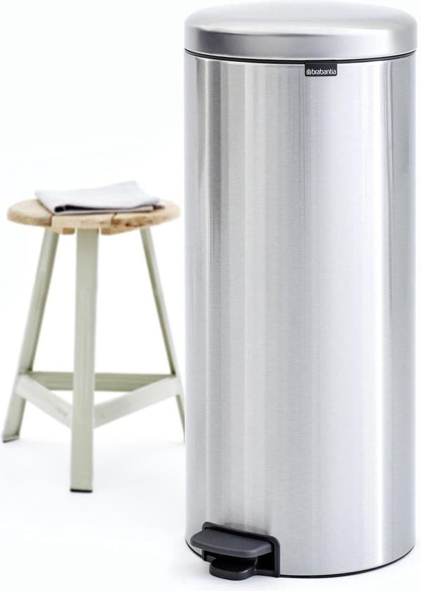 Brabantia newIcon Skraldespand - 30 l - Fingeraftryksikker i mat stål