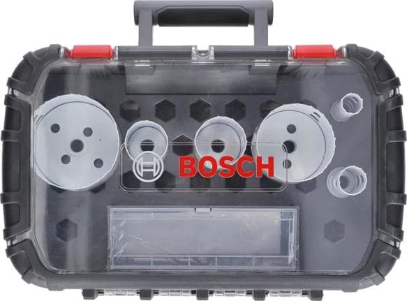 Bosch Progressor til træ- og metalelektriker - hulsavsæt - til træ, metal, plastik, gipsplader, rustfrit stål, ikke-jernholdigt metal - 9 stykker - 25