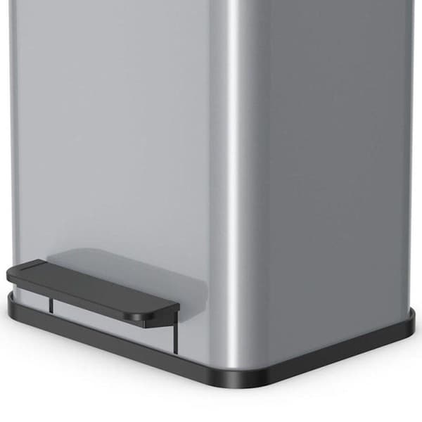 Hailo Öko Duo Plus Roskakori - 2 x 9 l - Hopea
