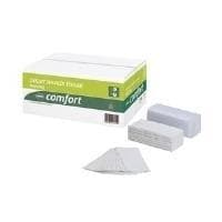 wepa håndklæde Comfort, 250 x 330 mm, lys hvid, 2-lags tissue, C-fold, 100 % genbrug, overfladeprægning (277150)