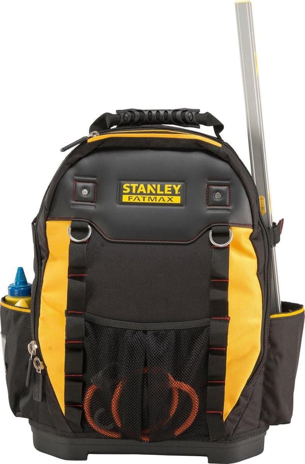 STANLEY FATMAX 1-95-611 Verktygsryggsäck - Dubbel dragkedja - Bekväm