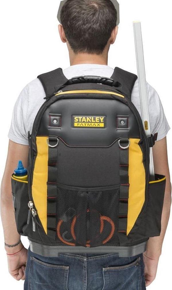 STANLEY FATMAX 1-95-611 Verktygsryggsäck - Dubbel dragkedja - Bekväm
