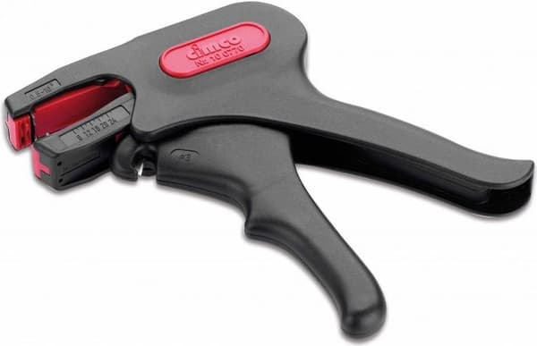 Cimco 100770 Wire Stripper Sort - Rød (100770)