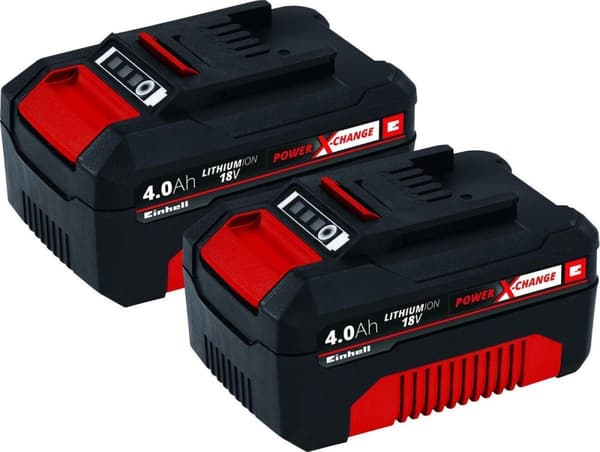 Einhell 4 Ah duopaket Power-X-Change