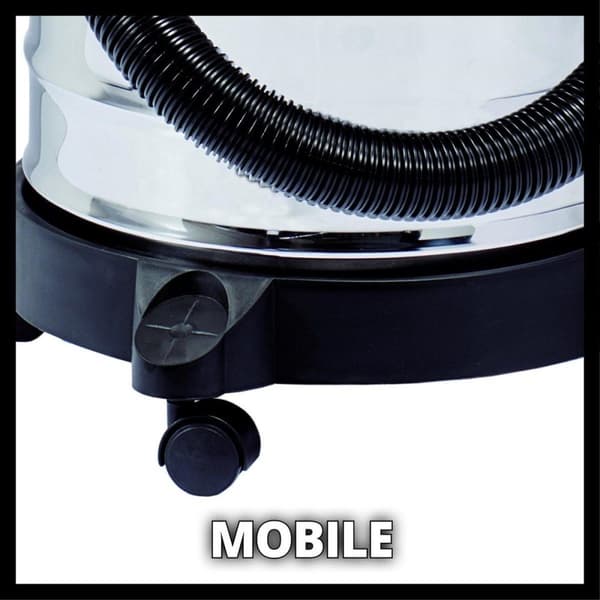 Einhell All Purpose Støvsuger - våd/tørstøvsuger 1250 W – 20 L