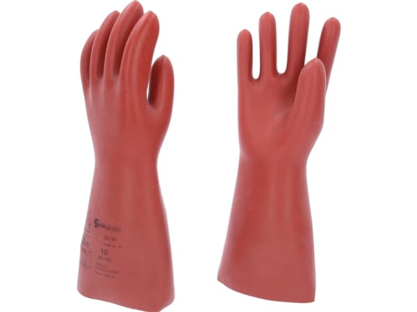 KS Tools 117.0083, Isolerade handskar, Röd, Vuxen, Hankoppling, UV-beständig, Latex