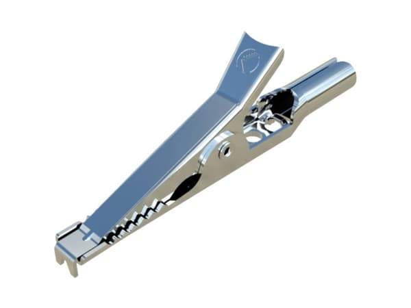 SKS Hirschmann AGF 30 Hieno krokotiilileuka Hopea Kiristysalue max: 10 mm Pituus: 49 mm 1 kpl