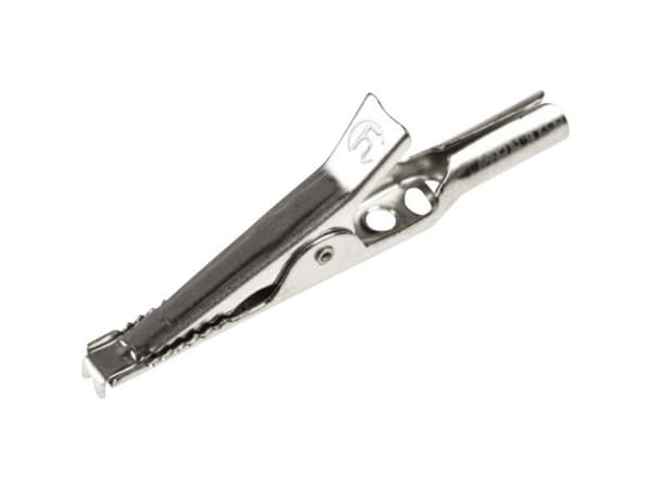 SKS Hirschmann AGF 30 Hieno krokotiilileuka Hopea Kiristysalue max: 10 mm Pituus: 49 mm 1 kpl