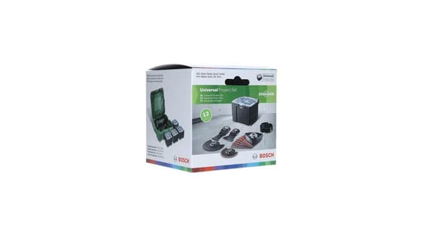 Bosch tilbehør 2609256F49 multifunktionsværktøj tilbehørssæt 12 styk 1 sæt