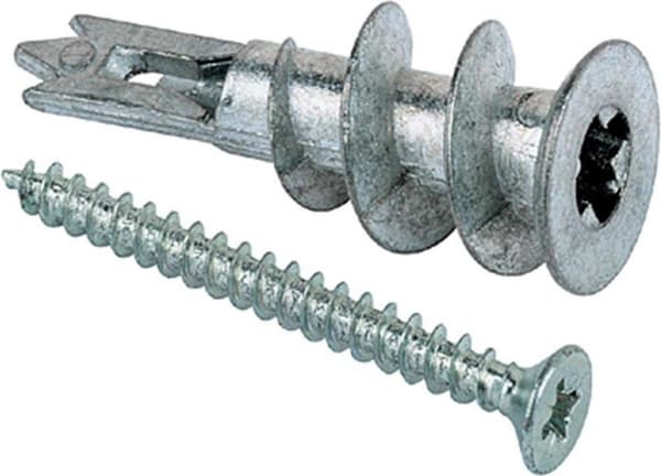 Fischer Kipsilevytulppa+ruuvi Pk 50mm - 100 kpl