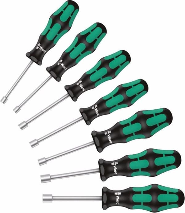 WERA 395 HO/7 SM hylsnyckel skruvmejselsats