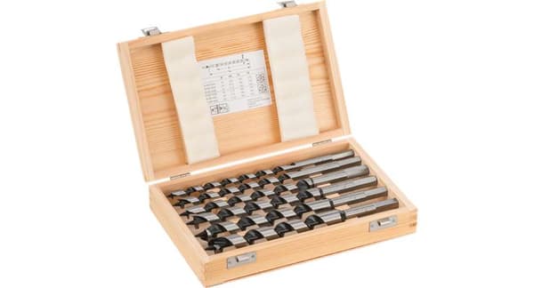 Bosch - boresæt - til blødt træ, hårdt træ - sneglebor - 6 stykker - 10 mm, 12 mm, 14 mm, 20 mm, 18 mm, 16 mm - Unbrakon - længde: 235 mm (2607019322)