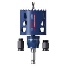 Bosch Expert Tough Material Startsæt - hulsav - til plast, mursten, bløde fliser, rustfri stålplader, træ med metal - 51 mm