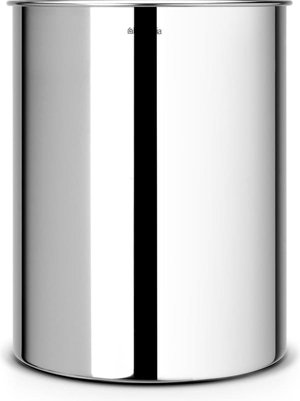 Brabantia papperskorg / papperskorg - 15 l - Briljant stål
