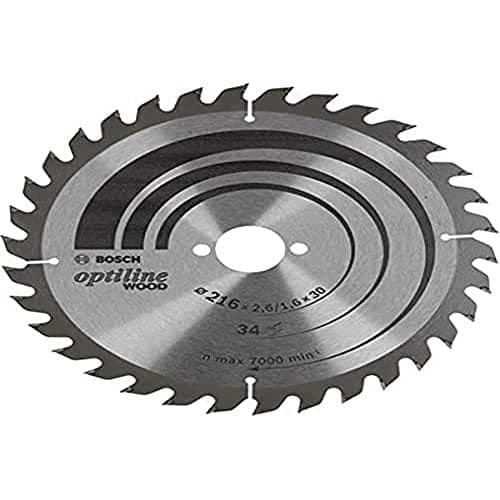 Optiline Wood rundsavsklingediameter 216 x 30 x 2,6 / 1,6 34