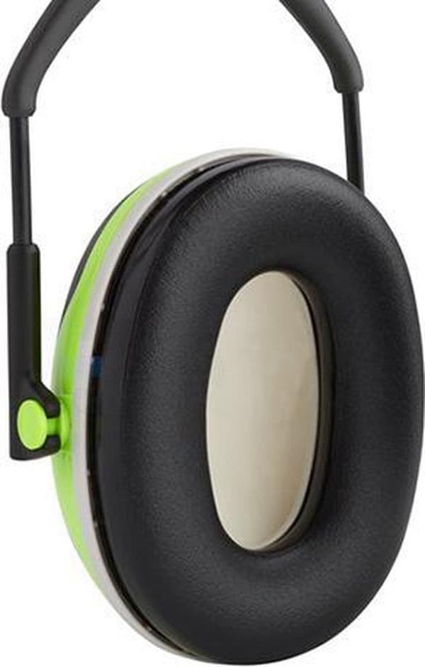 3M Peltor X4 - hörselskydd - SNR 33 dB - svart med neongrönt