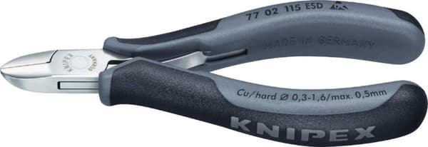 Knipex Kp-7702115 esd Electronics - Sideskæretang Esd 115 mm