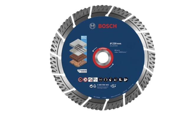 Bosch Expert Multi Material - diamantskæreskive - til beton, armeret beton, mursten, porebeton - 150 mm