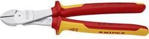 Knipex 74 06 250 VDE Højtydende diagonal skæretang med facet 250 mm