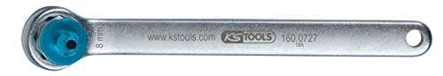 KS Tools Bremseudluftningsnøgle Ekstra Kort 8mm Blå