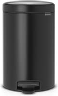 Miniatyrbillede 1 af 8: Brabantia NewIcon Skraldespand - 12 l - Mat Sort