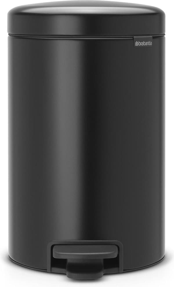Brabantia NewIcon Skraldespand - 12 l - Mat Sort
