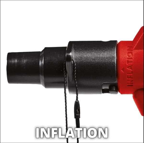 Einhell Batteriluftpump CE-AP 18 Li Solo Power X-Change (li-ion - 18 V - lufttillförsel 670 l/min - arbetstryck 0,05 bar - leverans utan batteri och l